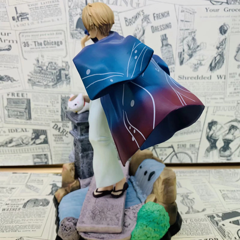 25cm-Natsume-Friend-Book-Takashi-Natsume-Figure-With-Cat-Teacher-Kawaii-Lovely-Anime-Boys-Figurines
